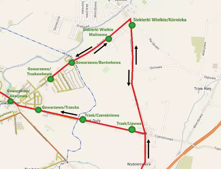 KOLEJNY ETAP BUDOWY ULICY SIEKIERECKIEJ W GOWARZEWIE